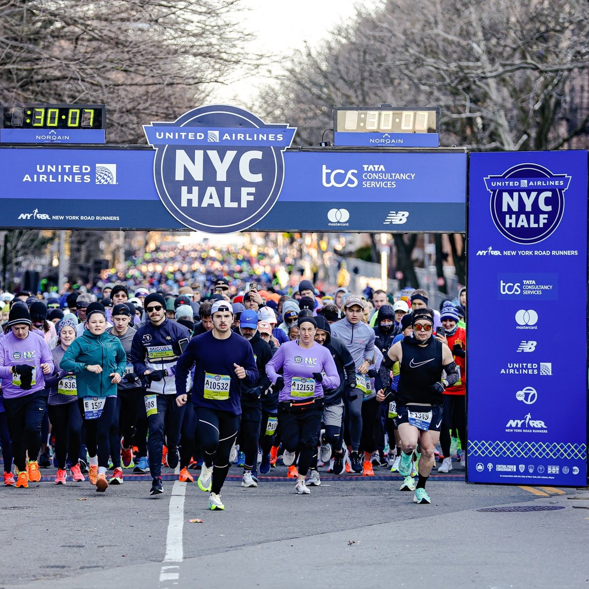 2023 United Airlines NYC Half Welcomes Nearly 25,000 to City Streets