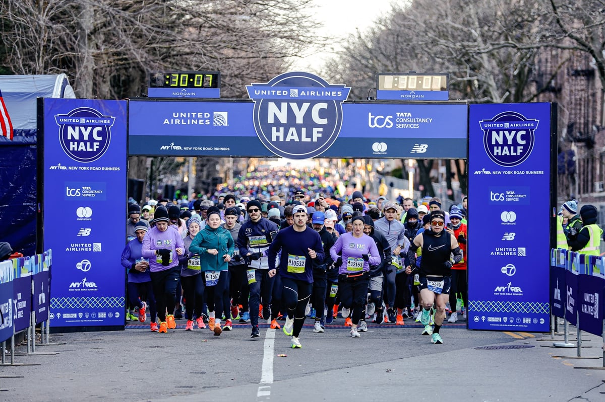 2023 United Airlines NYC Half Welcomes Nearly 25,000 to City Streets