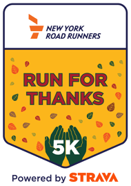 Virtual NYRR Run for Thanks 5K Powered By Strava