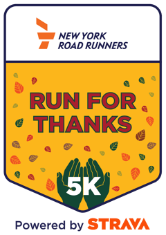 Virtual NYRR Run for Thanks 5K Powered By Strava