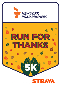 Virtual NYRR Run For Thanks 5K New