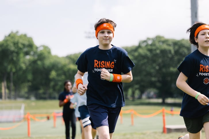 Rising NYRR participants running