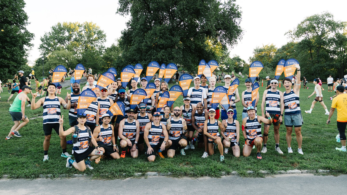Pace Team Group Photo in Central Park