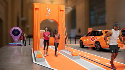 Rendering of Start Line Experience