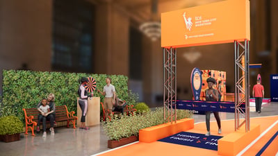 Rendering of Finish Line Experience