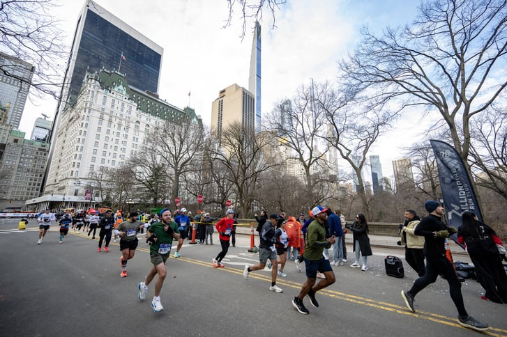 2026 UA NYC Half runners near Central Park