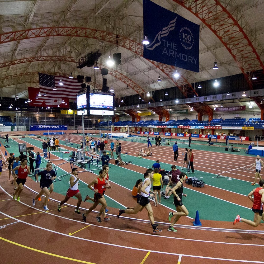 community track field center at the armory partner