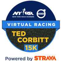 Virtual NYRR Ted Corbitt 15K logo