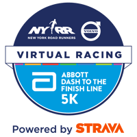 Virtual Abbott Dash to the Finish Line 5K logo