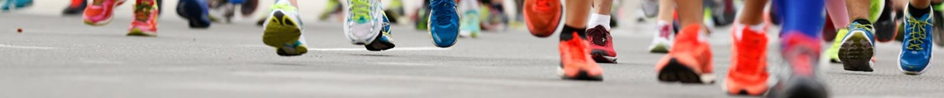 Runners at an NYRR training session