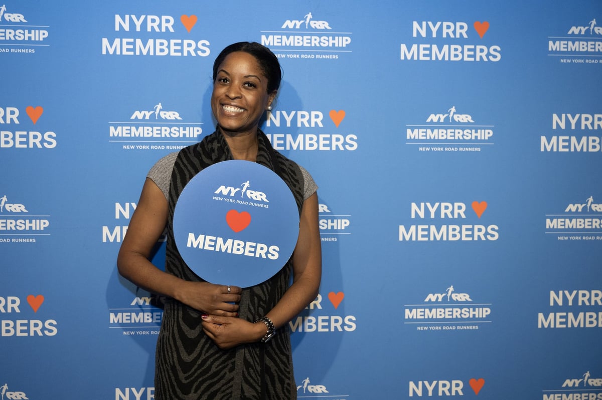 New York Road Runners members attended a special live taping of Set the Pace pre