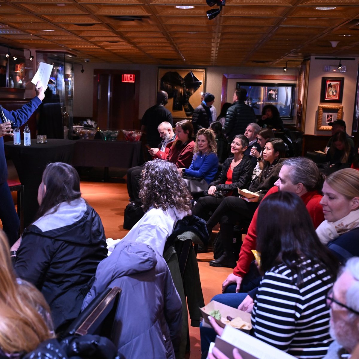 New York Road Runners members attended a special live taping of Set the Pace pre