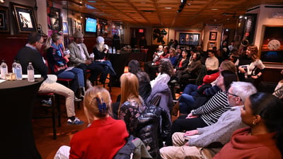 New York Road Runners members attended a special live taping of Set the Pace pre