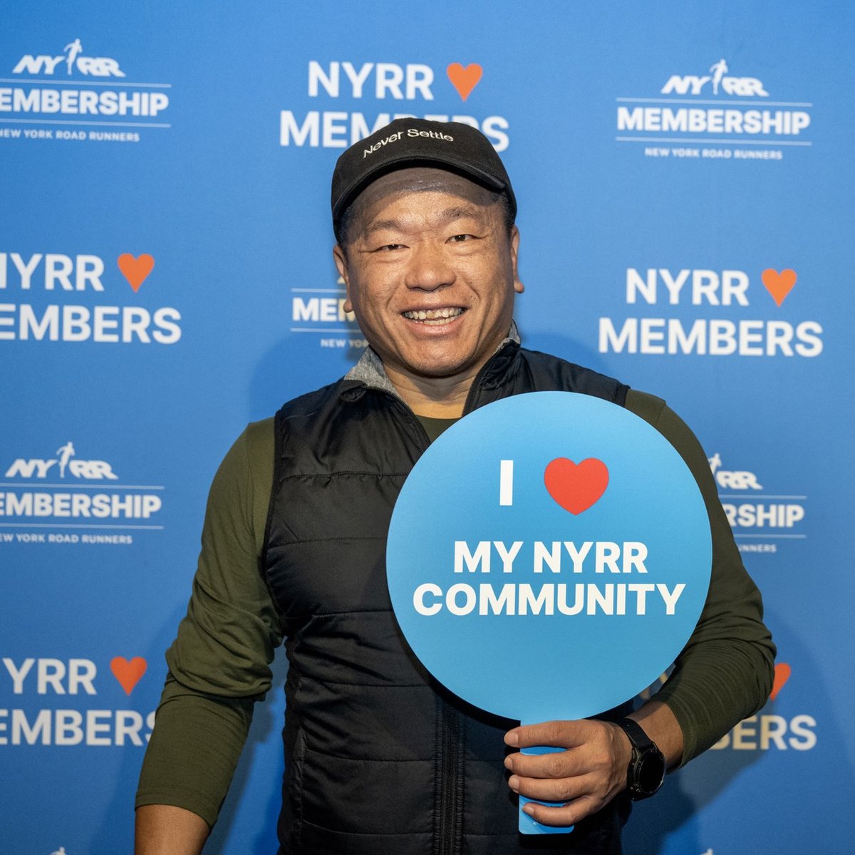New York Road Runners members attended a special live taping of Set the Pace pre