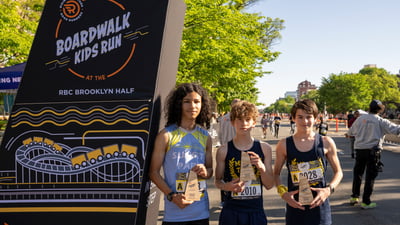 The Boardwalk Kids Run at the RBC Brooklyn Half