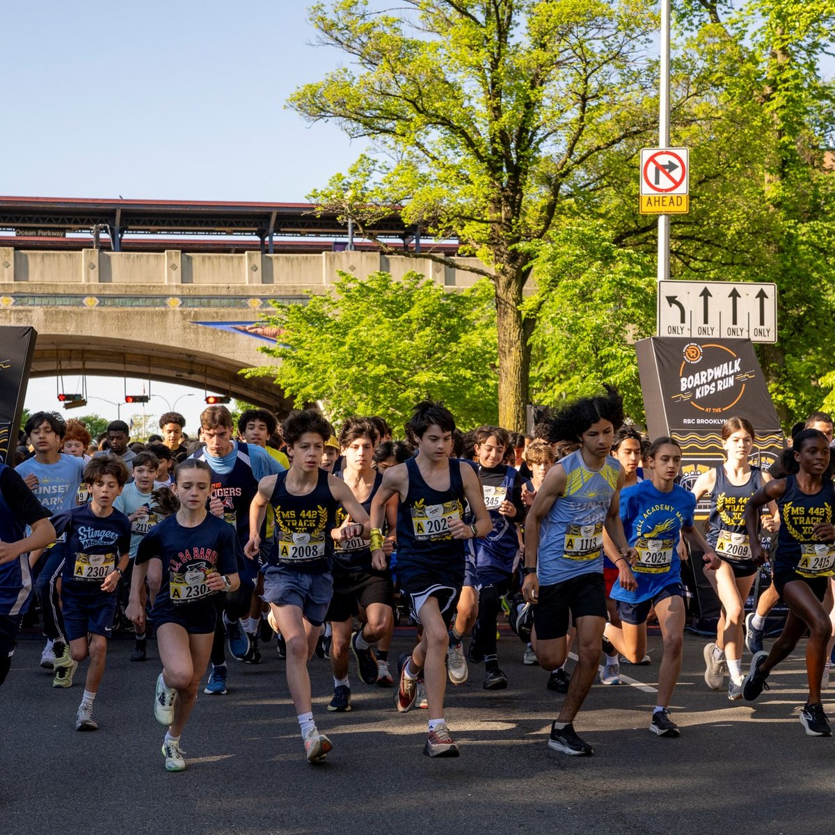 The Boardwalk Kids Run at the RBC Brooklyn Half