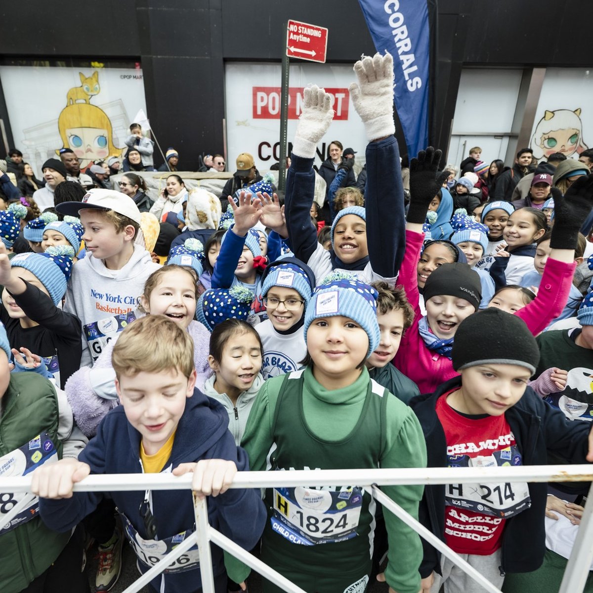 2026 Times Square Kids Run at the United Airlines NYC Half Finish