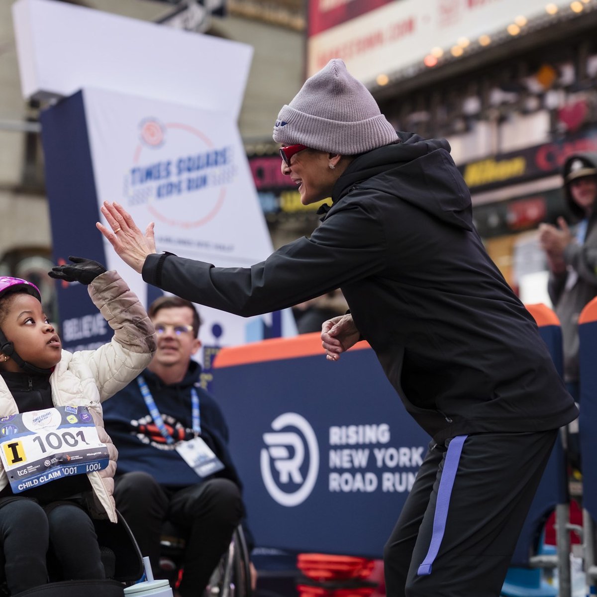 2026 Times Square Kids Run at the United Airlines NYC Half Finish