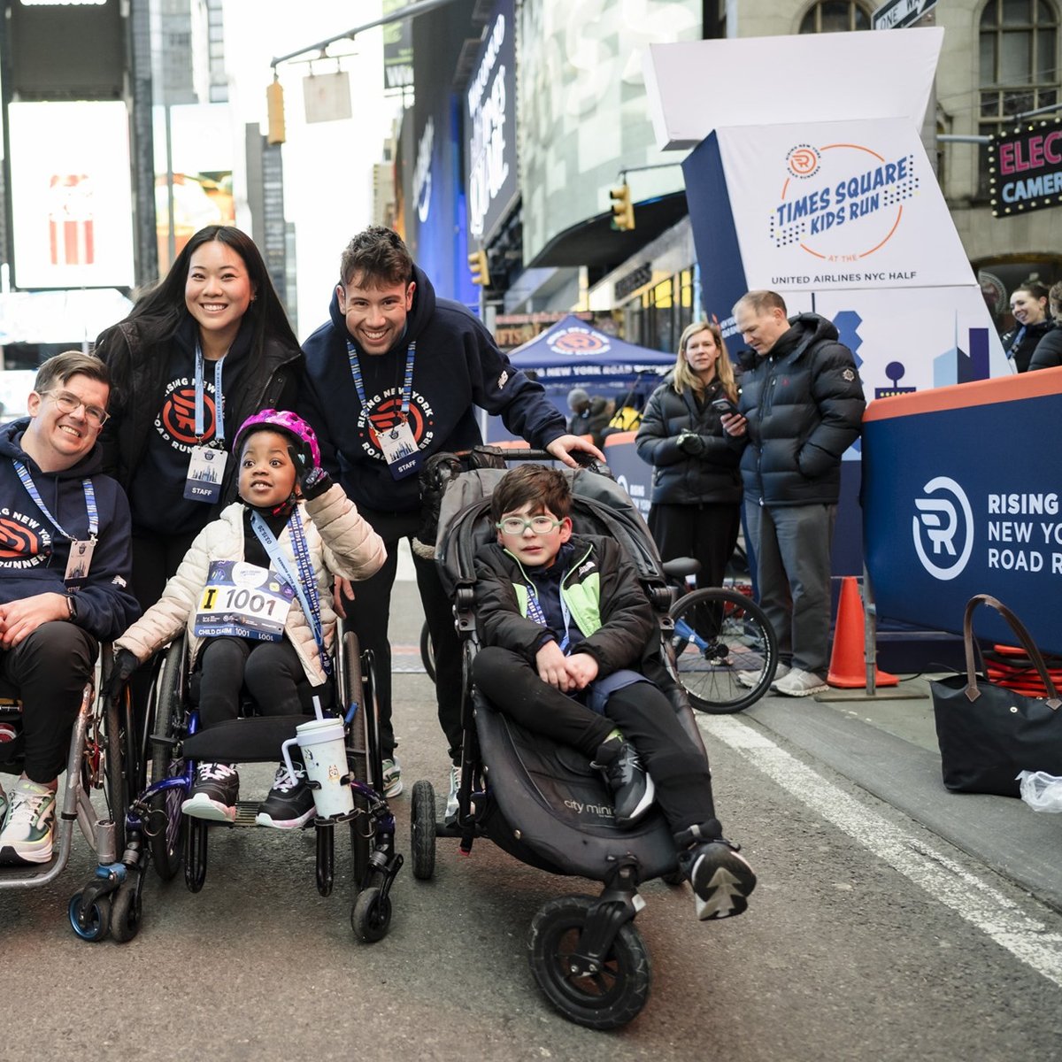 2026 Times Square Kids Run at the United Airlines NYC Half Finish