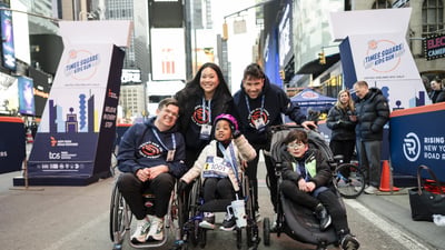 2026 Times Square Kids Run at the United Airlines NYC Half Finish