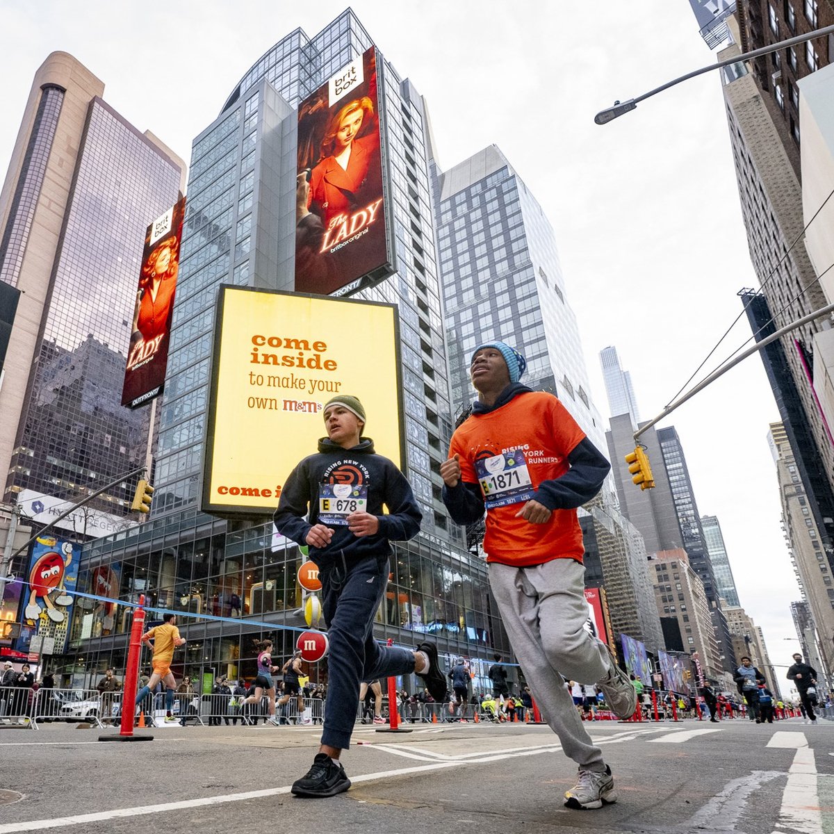 2026 Times Square Kids Run at the United Airlines NYC Half Finish