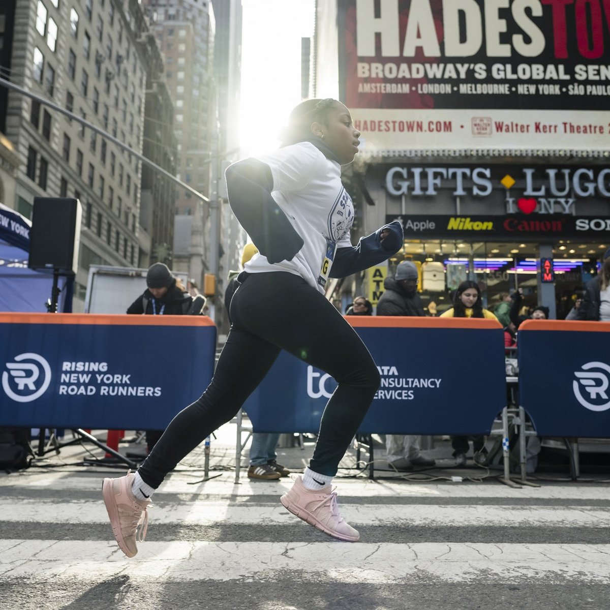 2026 Times Square Kids Run at the United Airlines NYC Half Finish