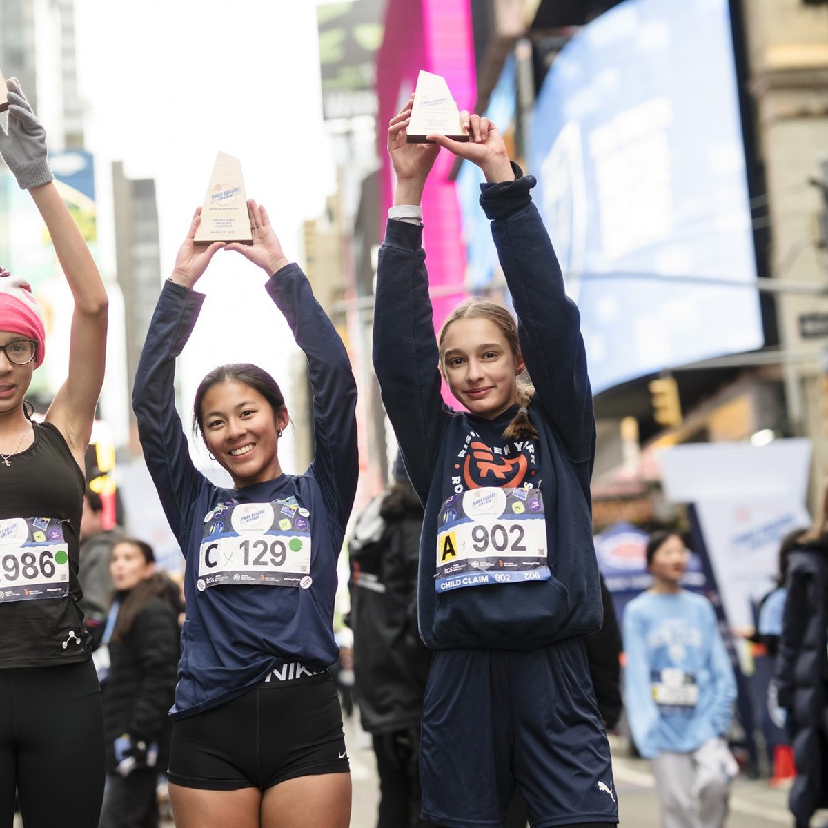 2026 Times Square Kids Run at the United Airlines NYC Half Finish
