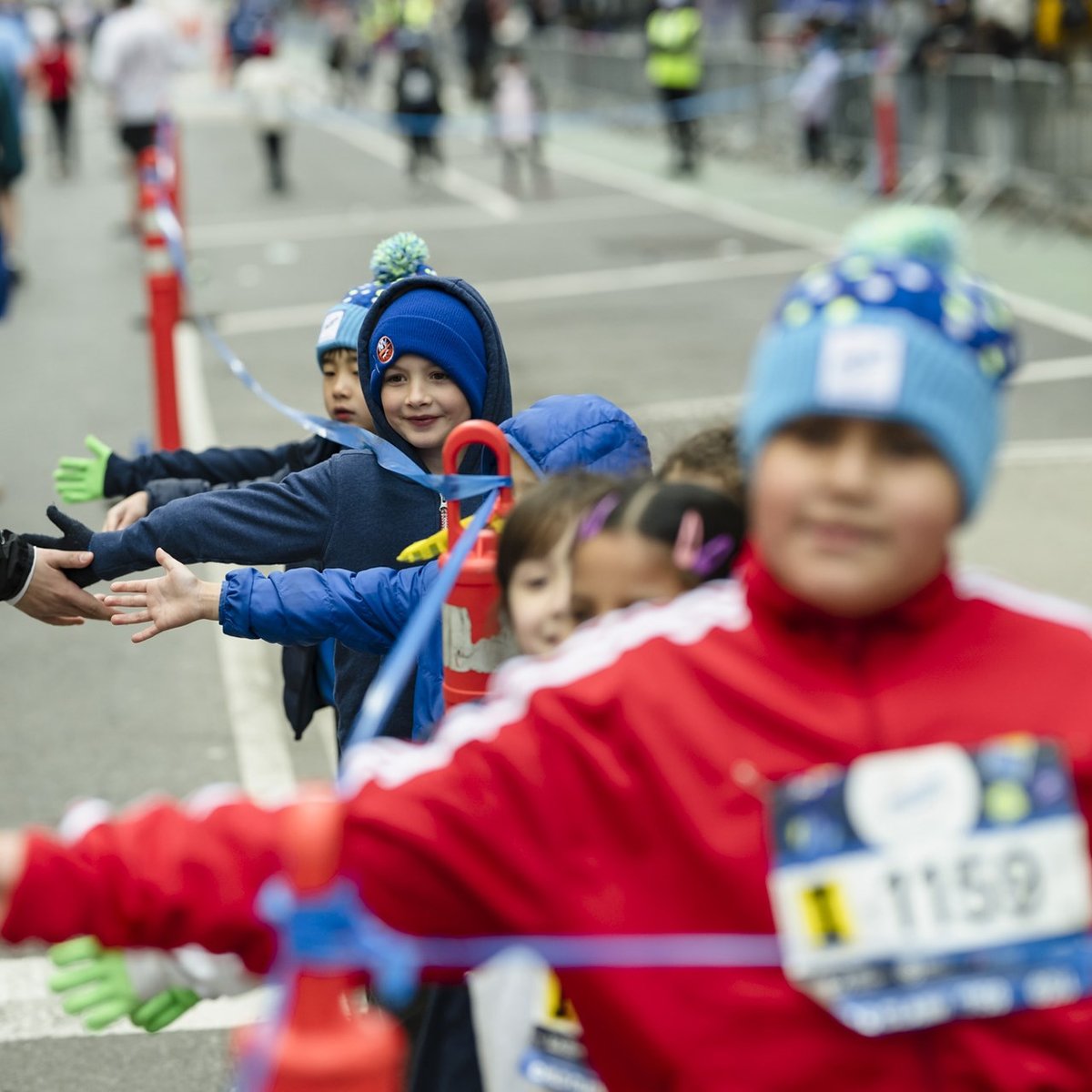 2026 Times Square Kids Run at the United Airlines NYC Half Finish