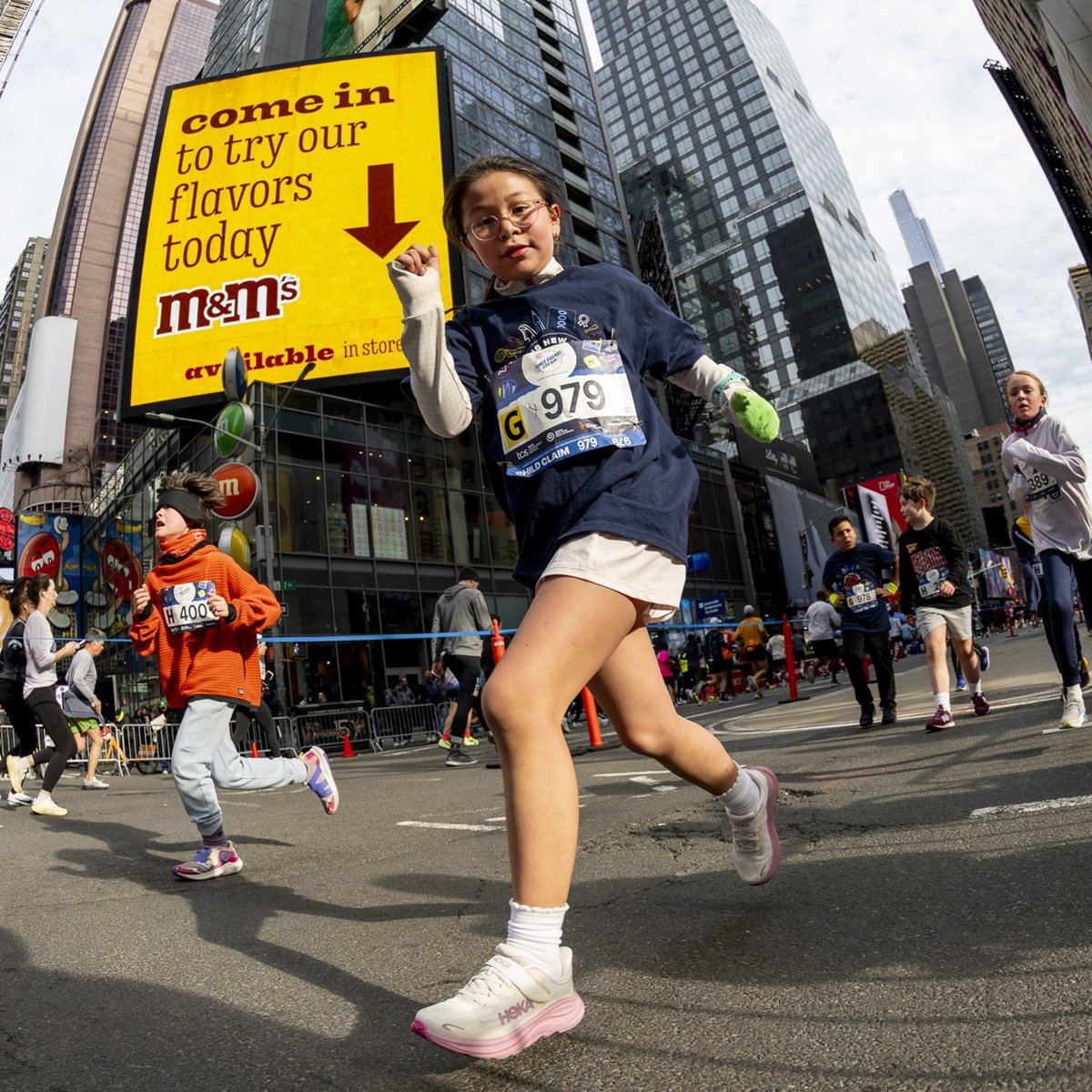 2026 Times Square Kids Run at the United Airlines NYC Half Finish