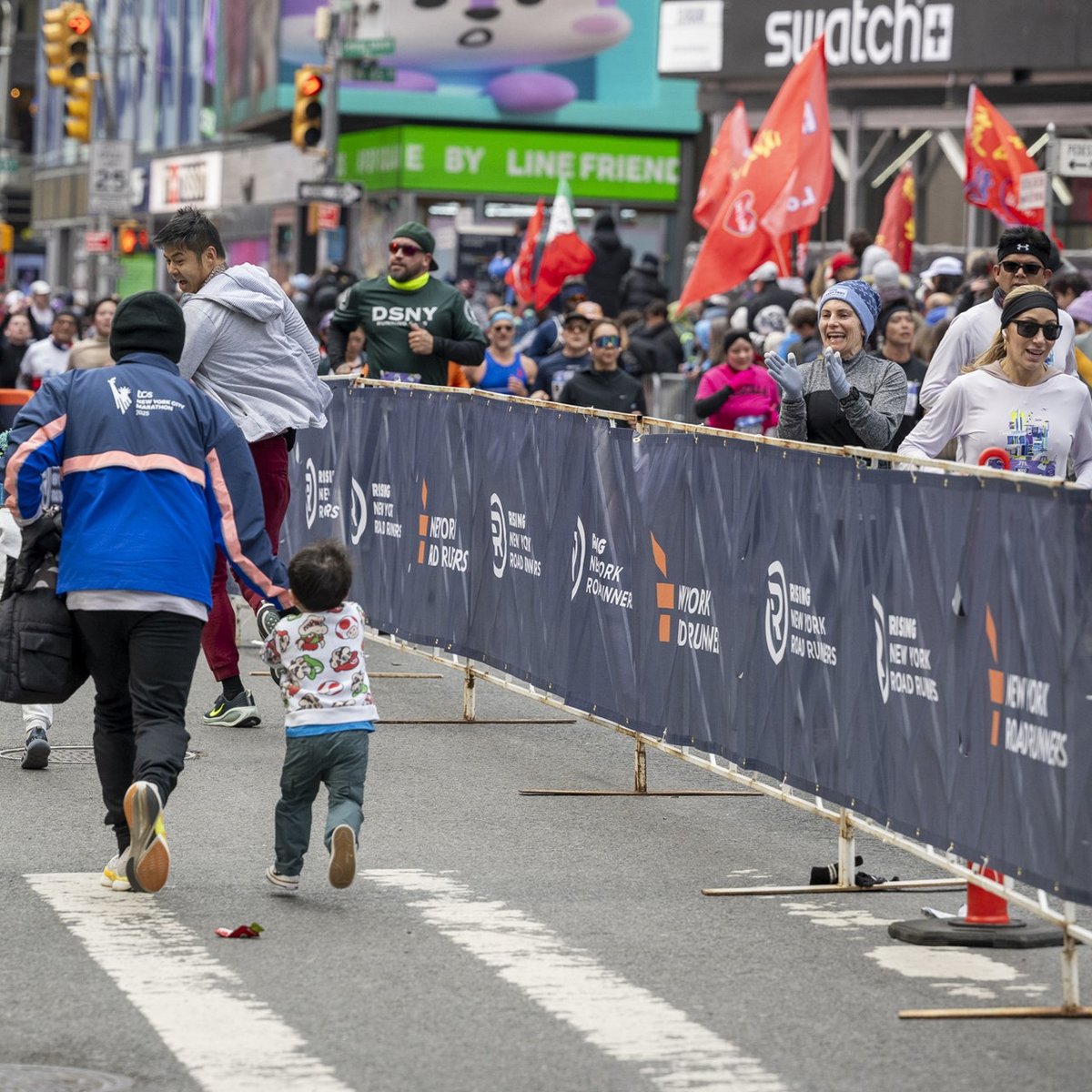 2026 Times Square Kids Run at the United Airlines NYC Half Finish