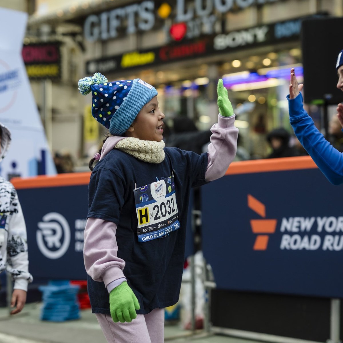 2026 Times Square Kids Run at the United Airlines NYC Half Finish