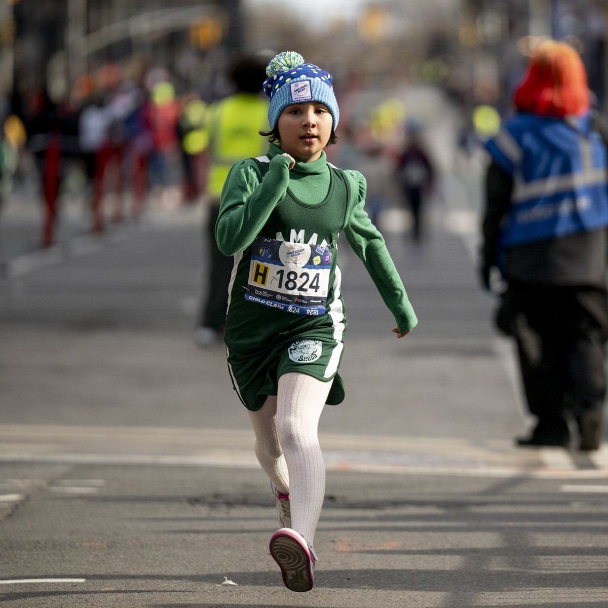 2026 Times Square Kids Run at the United Airlines NYC Half Finish