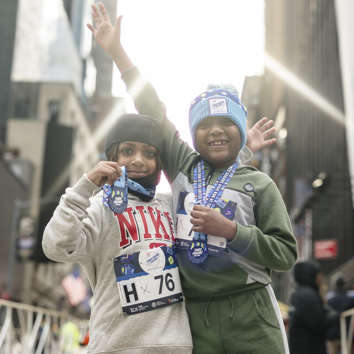 2026 Times Square Kids Run at the United Airlines NYC Half Finish