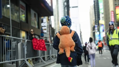 2026 Times Square Kids Run at the United Airlines NYC Half Finish