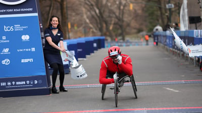 2026 United Airlines NYC Half Finish