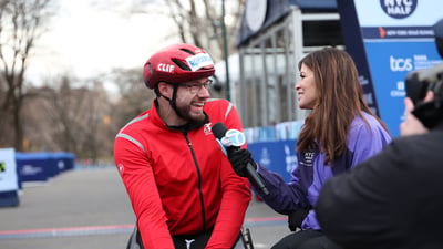 2026 United Airlines NYC Half Finish