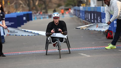 2026 United Airlines NYC Half Finish
