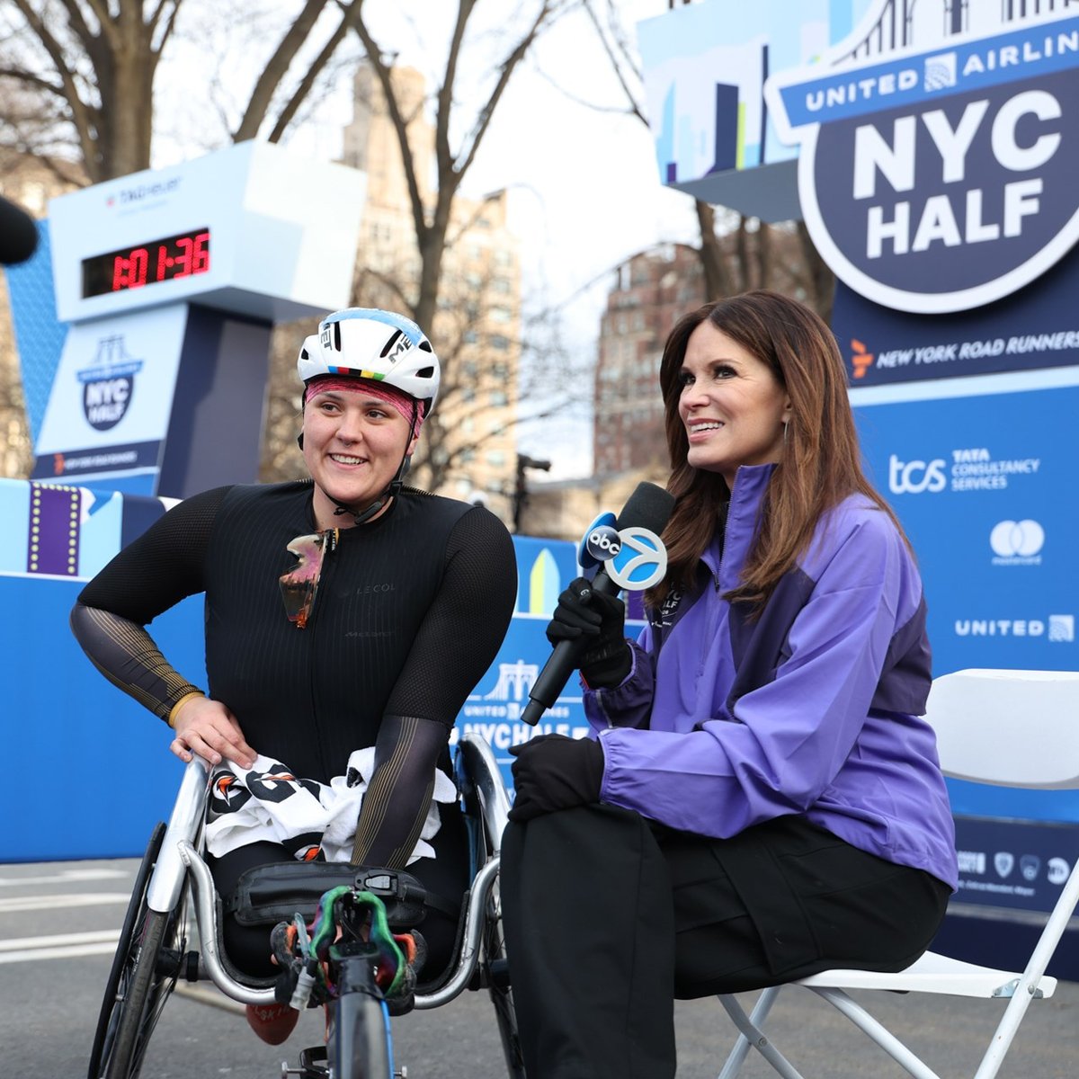 2026 United Airlines NYC Half Finish
