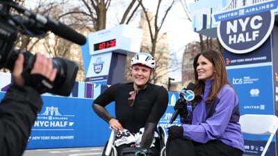 2026 United Airlines NYC Half Finish