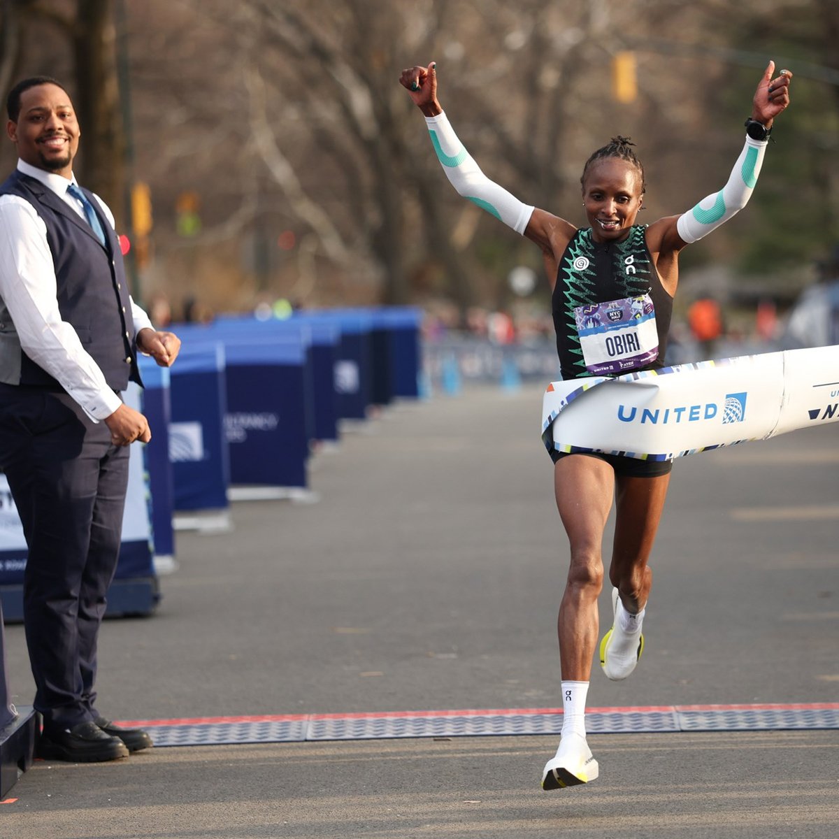2026 United Airlines NYC Half Finish