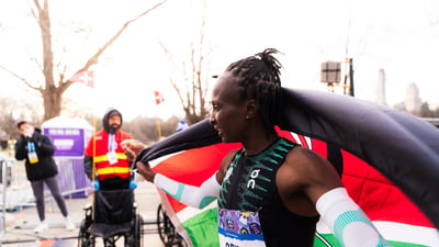 2026 United Airlines NYC Half Finish