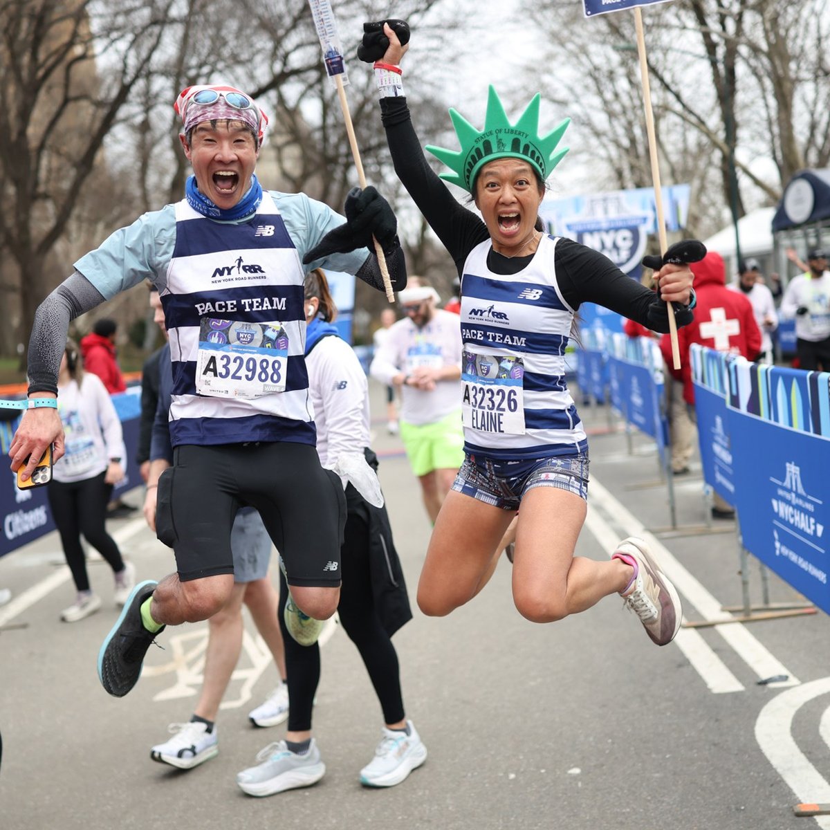 2026 United Airlines NYC Half Finish