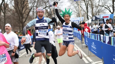 2026 United Airlines NYC Half Finish