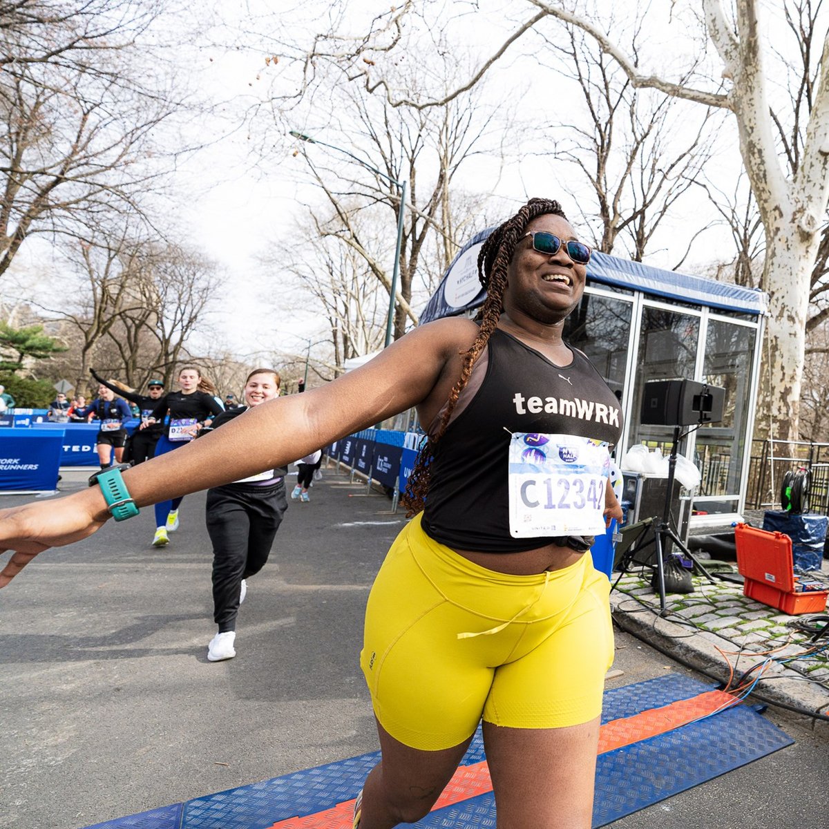 2026 United Airlines NYC Half Finish