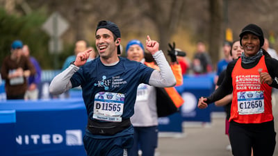 2026 United Airlines NYC Half Finish