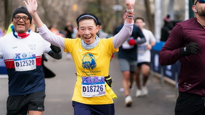 2026 United Airlines NYC Half Finish