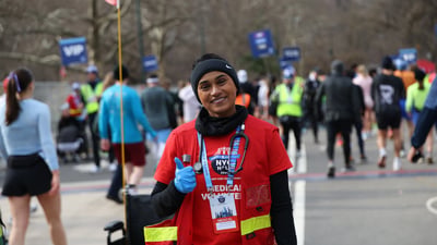 2026 United Airlines NYC Half Finish