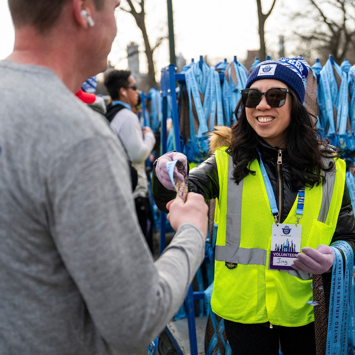 2026 United Airlines NYC Half Finish