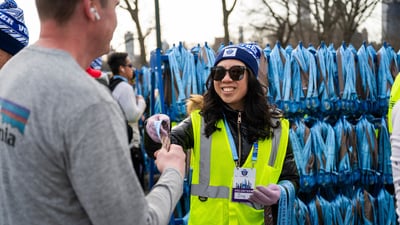 2026 United Airlines NYC Half Finish