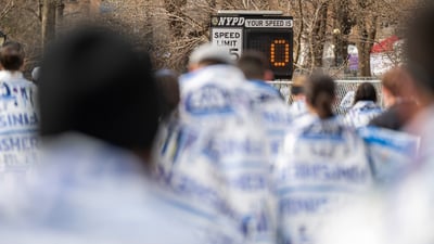 2026 United Airlines NYC Half Finish
